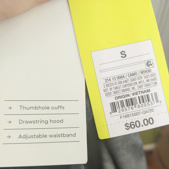 NEW All In Motion Camo Jacket - Picture 8 of 9